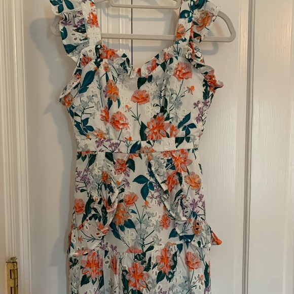 La Maison Talulah Floral Eyelet Dress - Picture 1 of 5